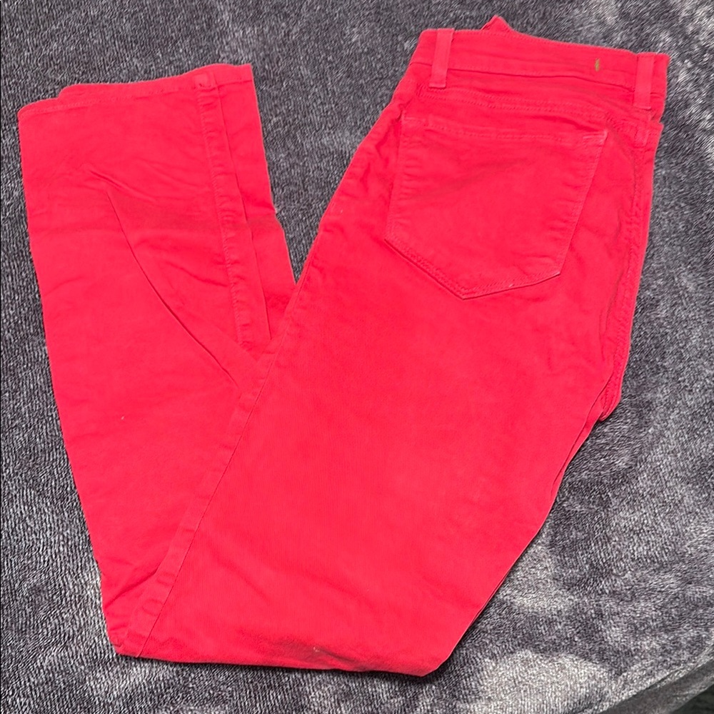 J Brand Fushia Skinny Jeans Vibrant Stretch Denim